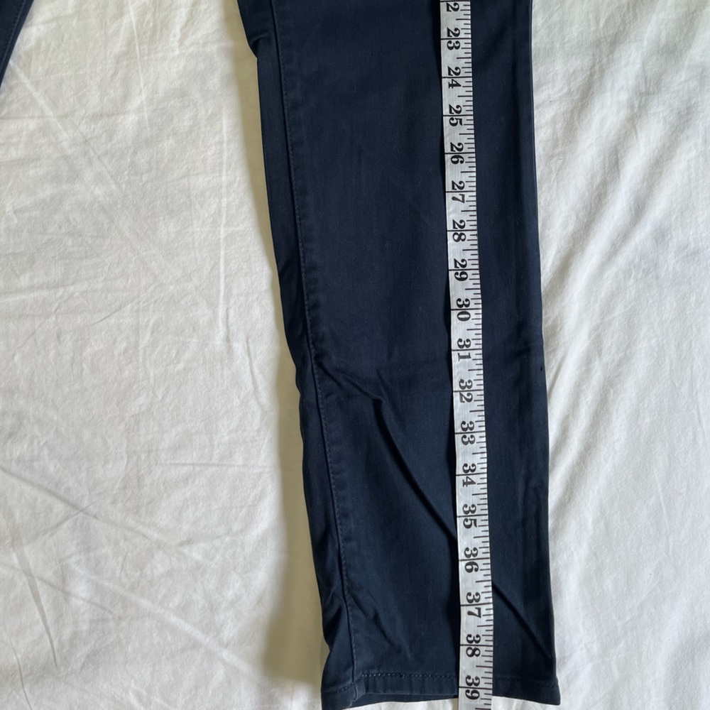Skinny Navy Blue Leviโs Denim Jeans - Picture 7 of 15